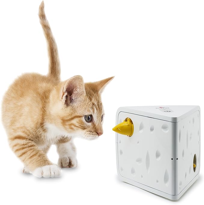 FroliCat Cheese Automatic Cat Teaser Toy