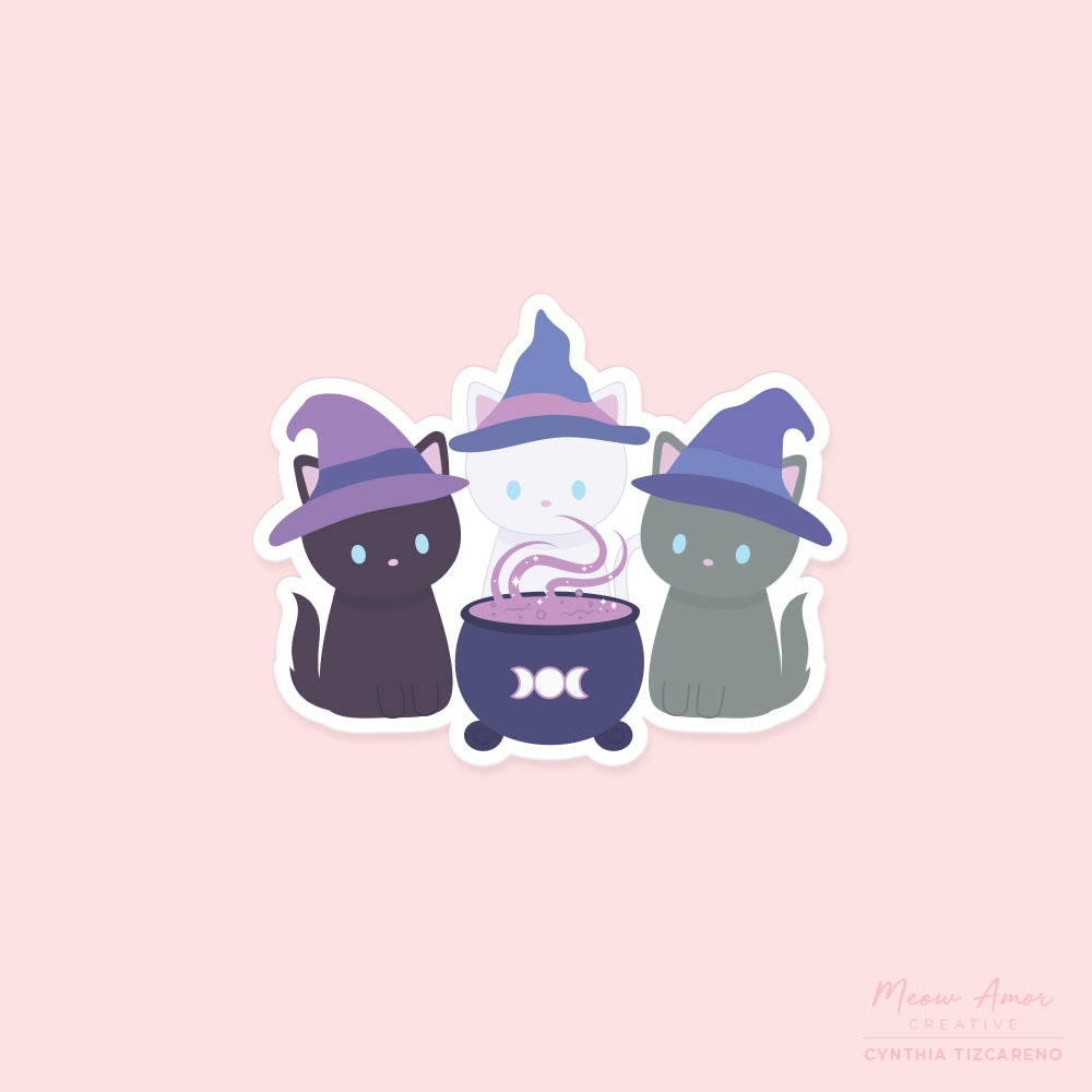 Witch Cats sticker