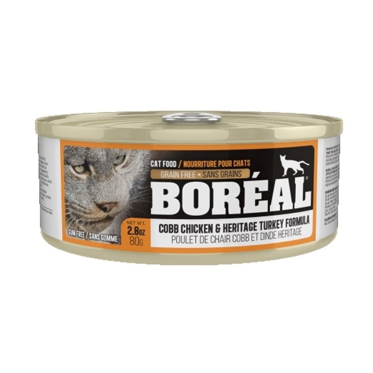 Boreal cobb chicken and heritage turkey