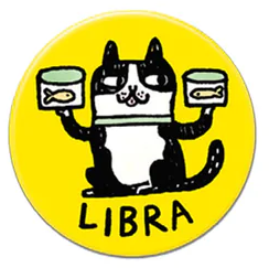 Libra Catstrology magnet