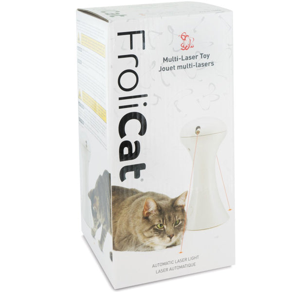 FroliCat Multi Laser Automatic Laser Light Cat Toy Kitties Cream