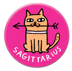 Sagittarius Catstrology magnet