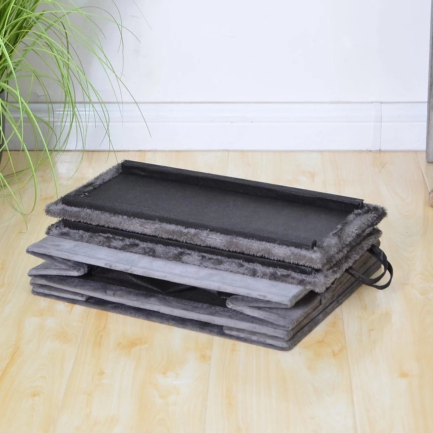 Charcoal 2-in-1 foldable pet stairs