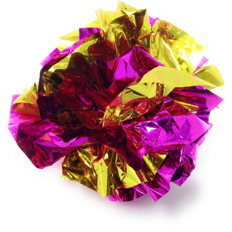 Mylar Ball Cat Toy 1pk