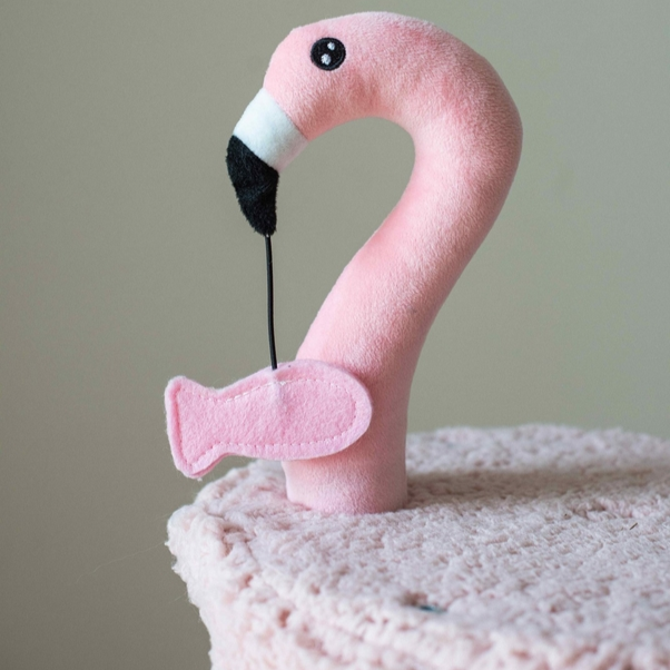Flamingo Cat Condo