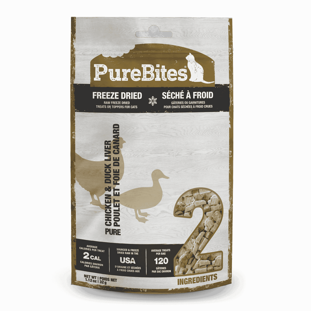 PureBites Freeze-Dried Chicken & Duck Cat Treats