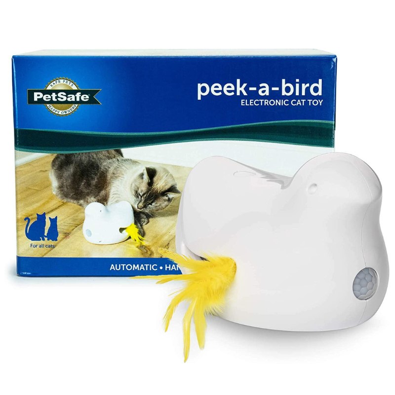 PetSafe Peek-A-Bird Automatic Electronic Interactive Teaser Cat Toy