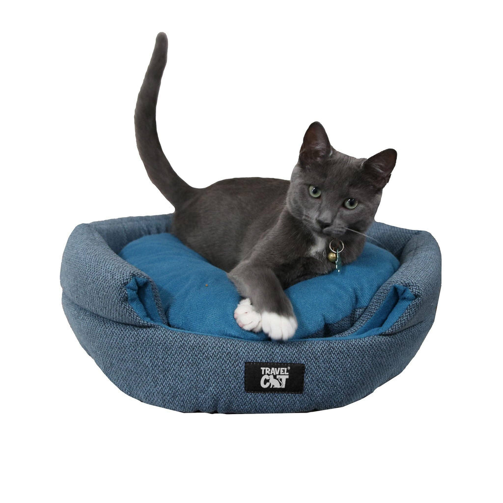 "The Meowbile Home" Convertible Cat Cave Bed