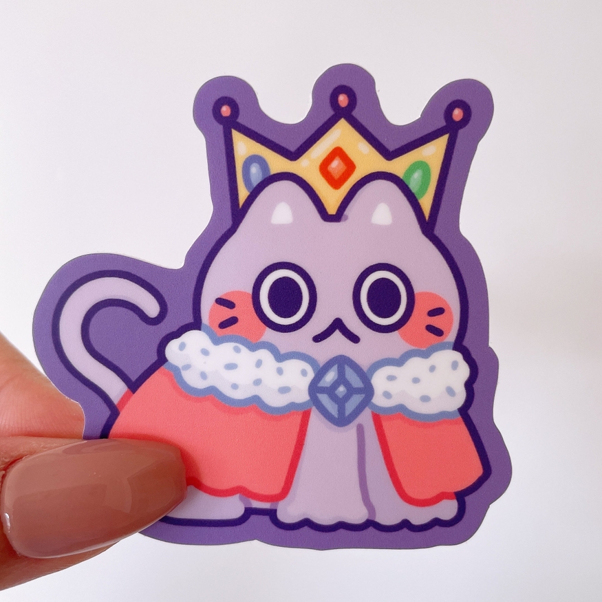 King Cat sticker