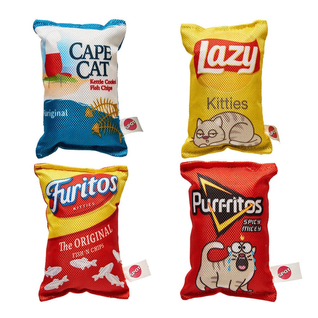 Fun Food Kitty Chips catnip toy