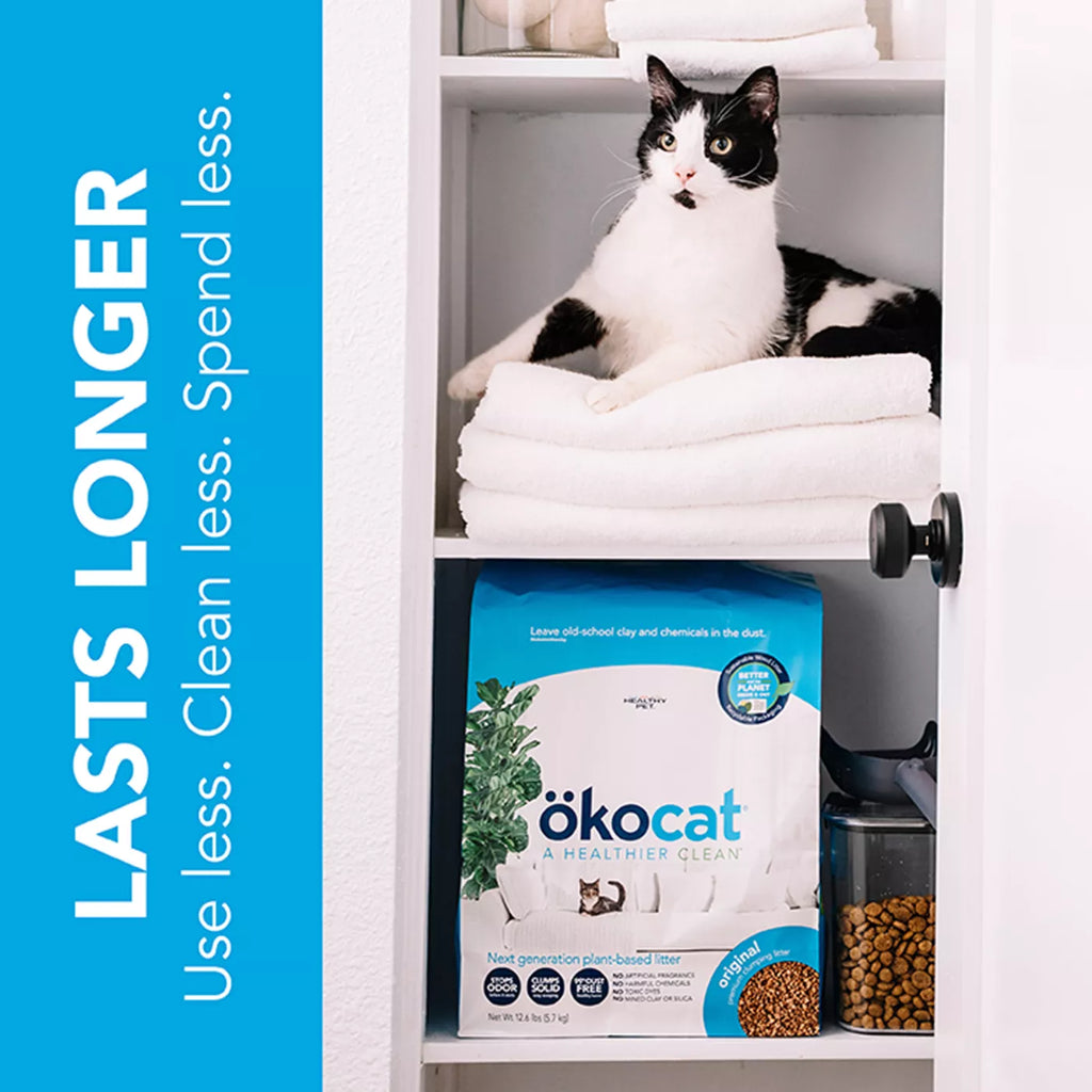 Okocat Original Premium Clumping Wood Cat Litter