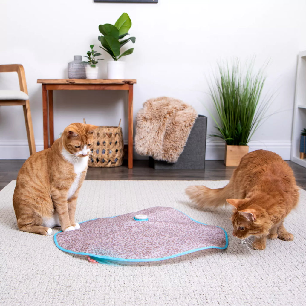 Instincts Hidden Hijinks Electronic Motion Teaser Wand Cat Toy