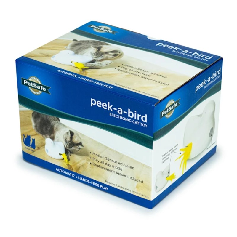 PetSafe Peek-A-Bird Automatic Electronic Interactive Teaser Cat Toy