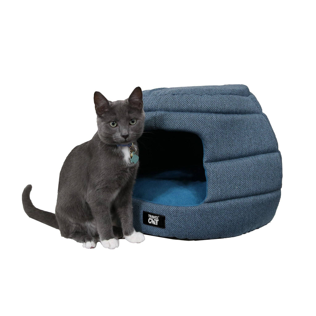 "The Meowbile Home" Convertible Cat Cave Bed