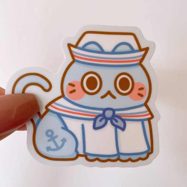 Sailor Cat sticker