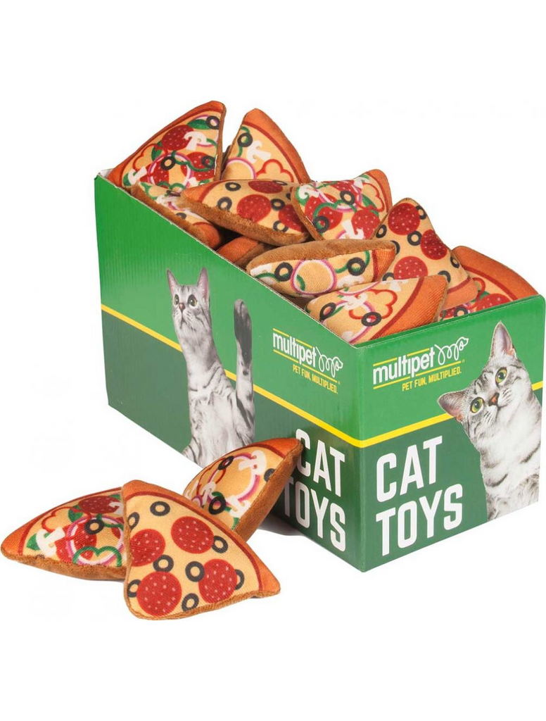 Multipet Pizza catnip toy