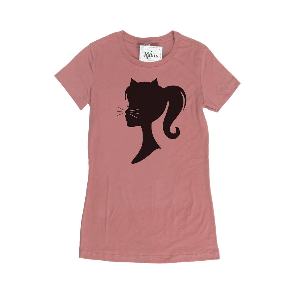 Ponytail Cat Lady t-shirt