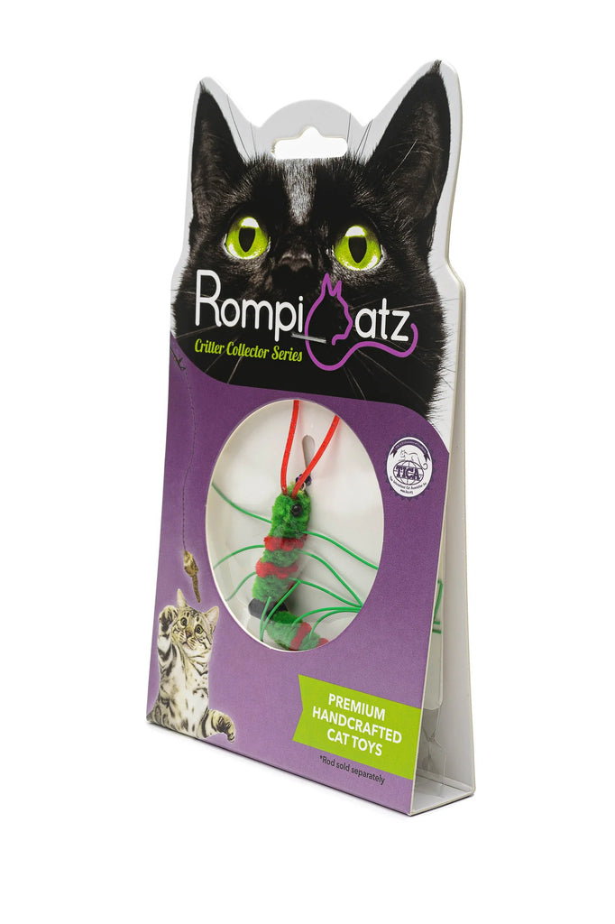 Rompicatz Critter Collector Cattipeed Attachment for Classic Rod Wand Cat Toy