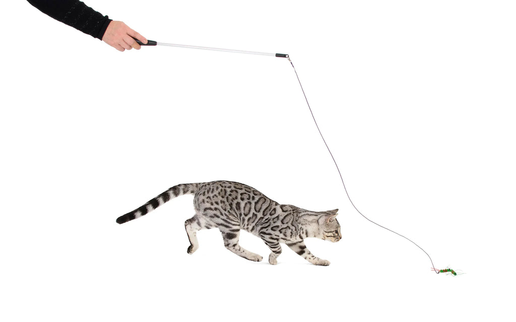 Rompicatz Critter Collector Cattipeed Attachment for Classic Rod Wand Cat Toy