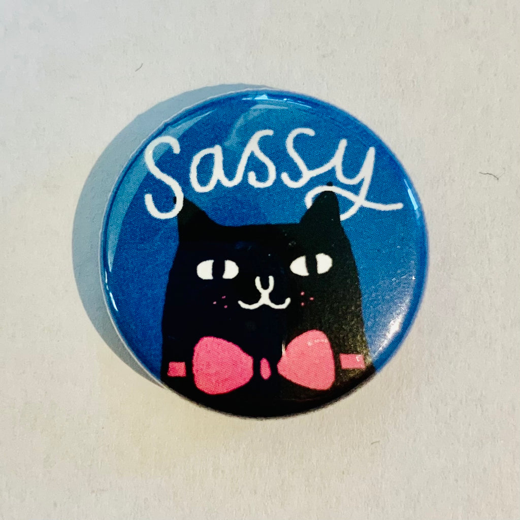 Sassy button