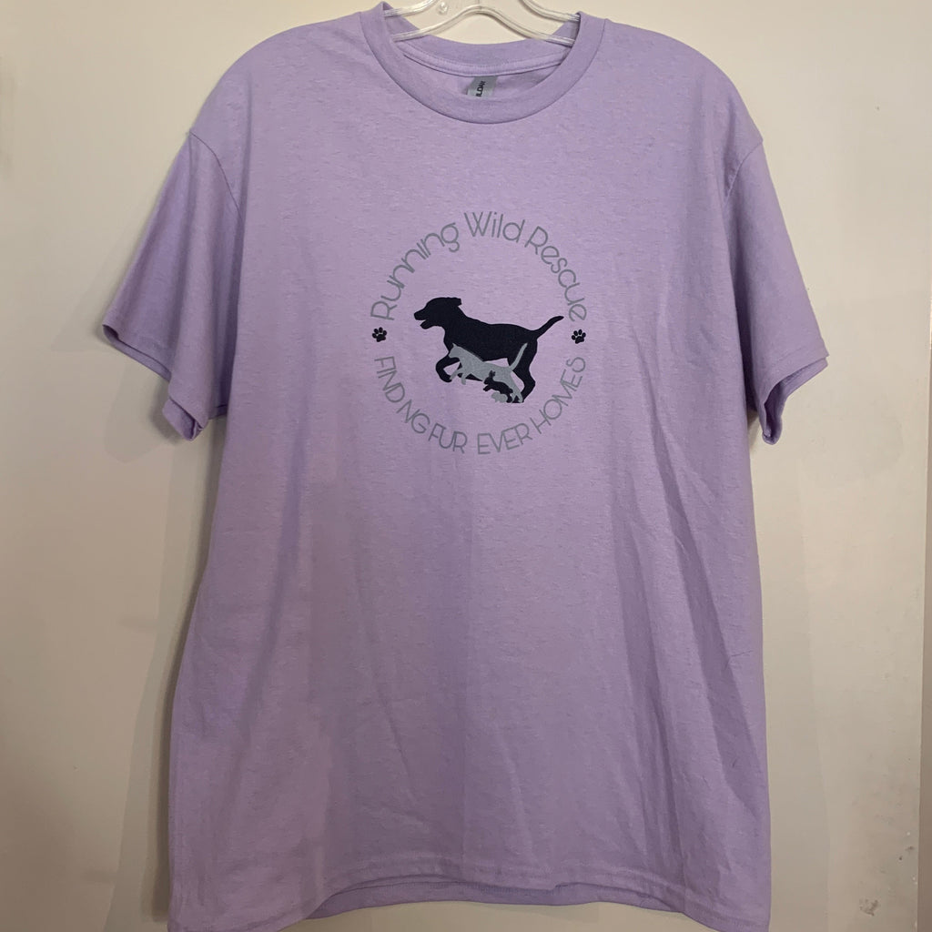 Running Wild Rescue Finding Fur Ever Homes t-shirt