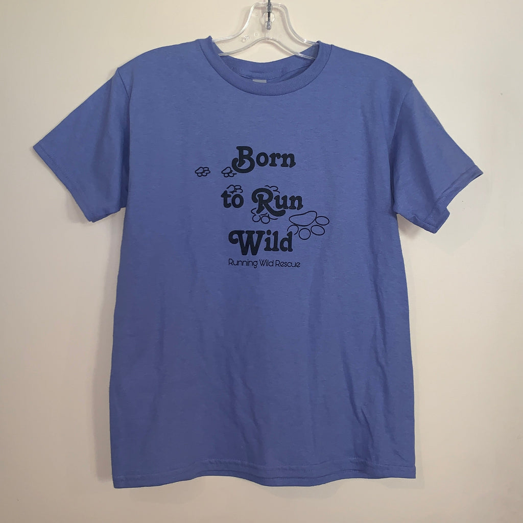 Running Wild Rescue Born To Run Wild t-shirt