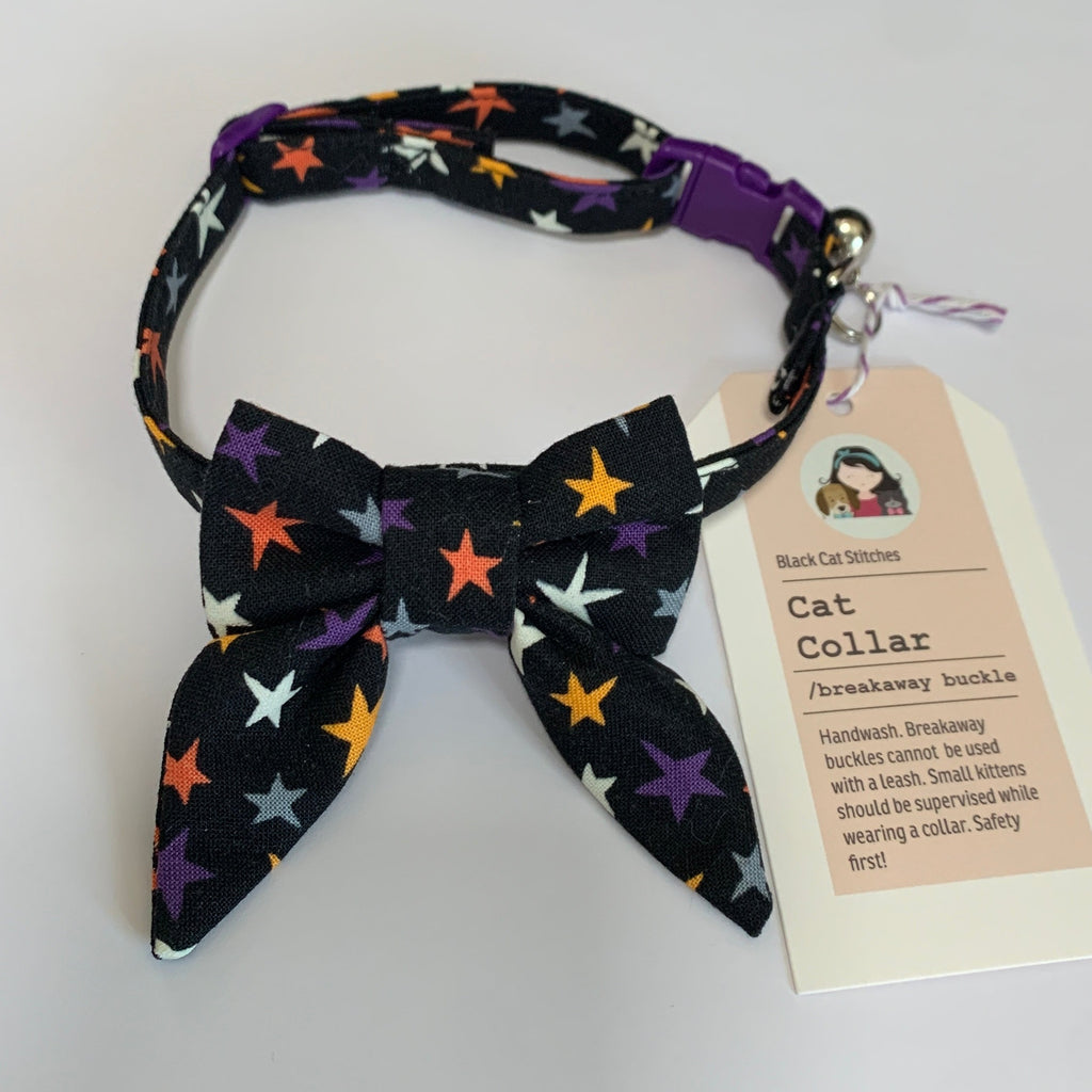 Black Cat Stitches Sailor Bowtie collar