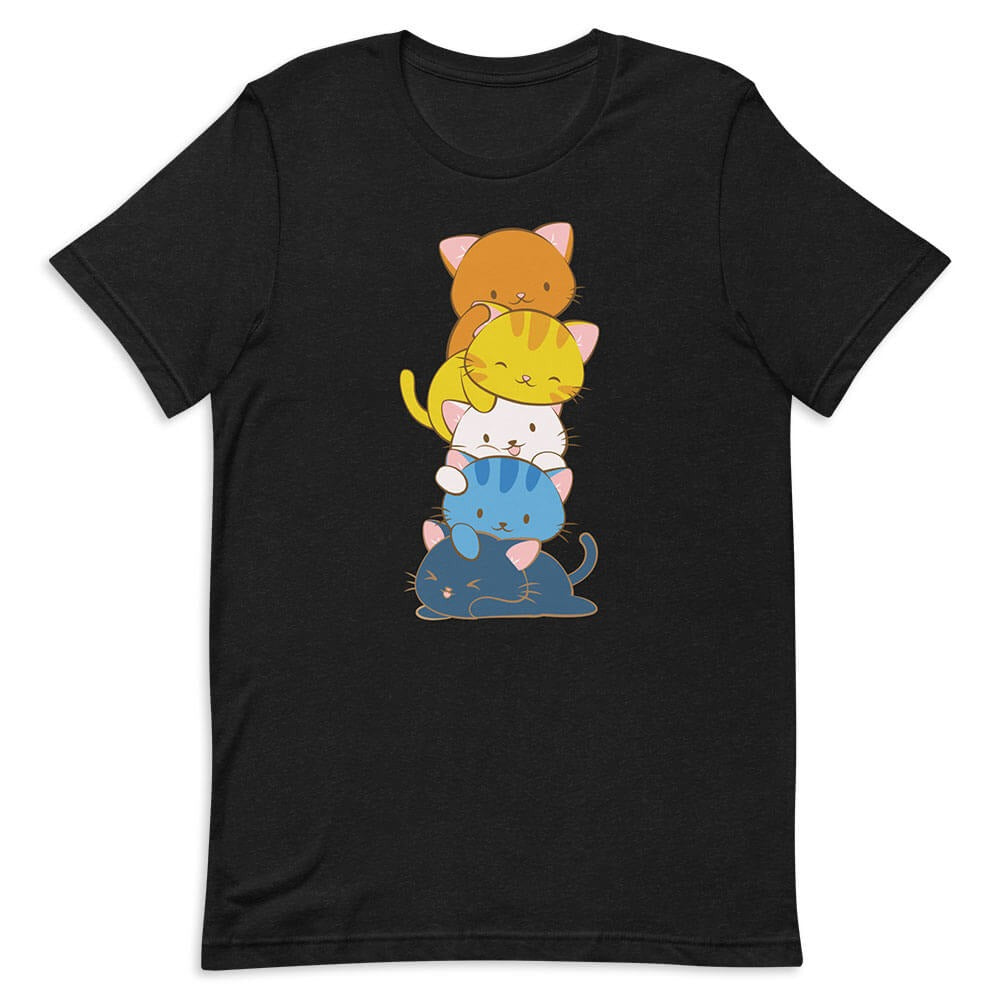 Aroace Cat Pile t-shirt