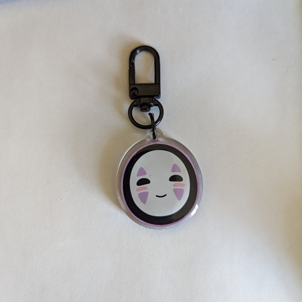 No Face keychain
