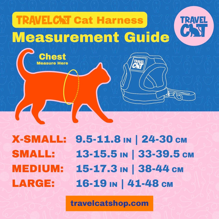 "The True Adventurer" Cat Harness and Leash Set