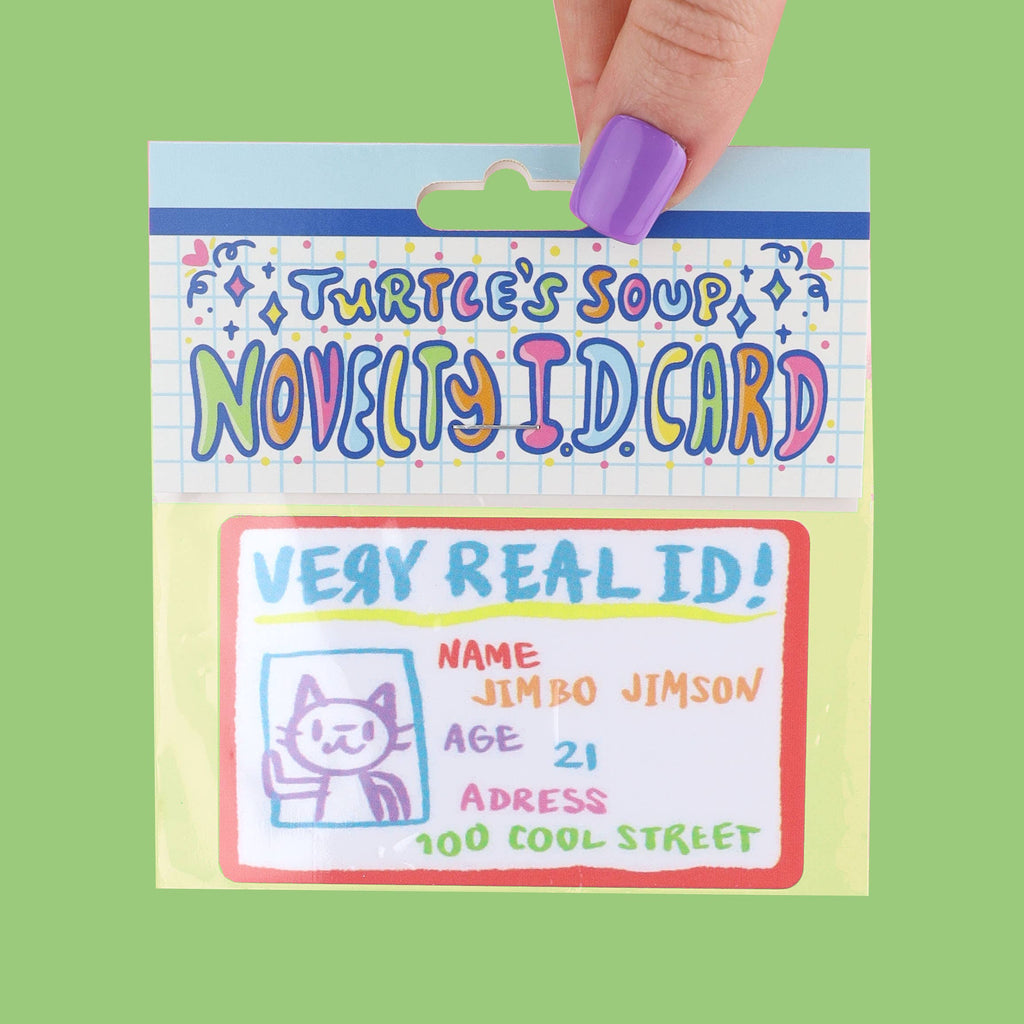 Very Real ID Fake Driver's License Novelty ID Card