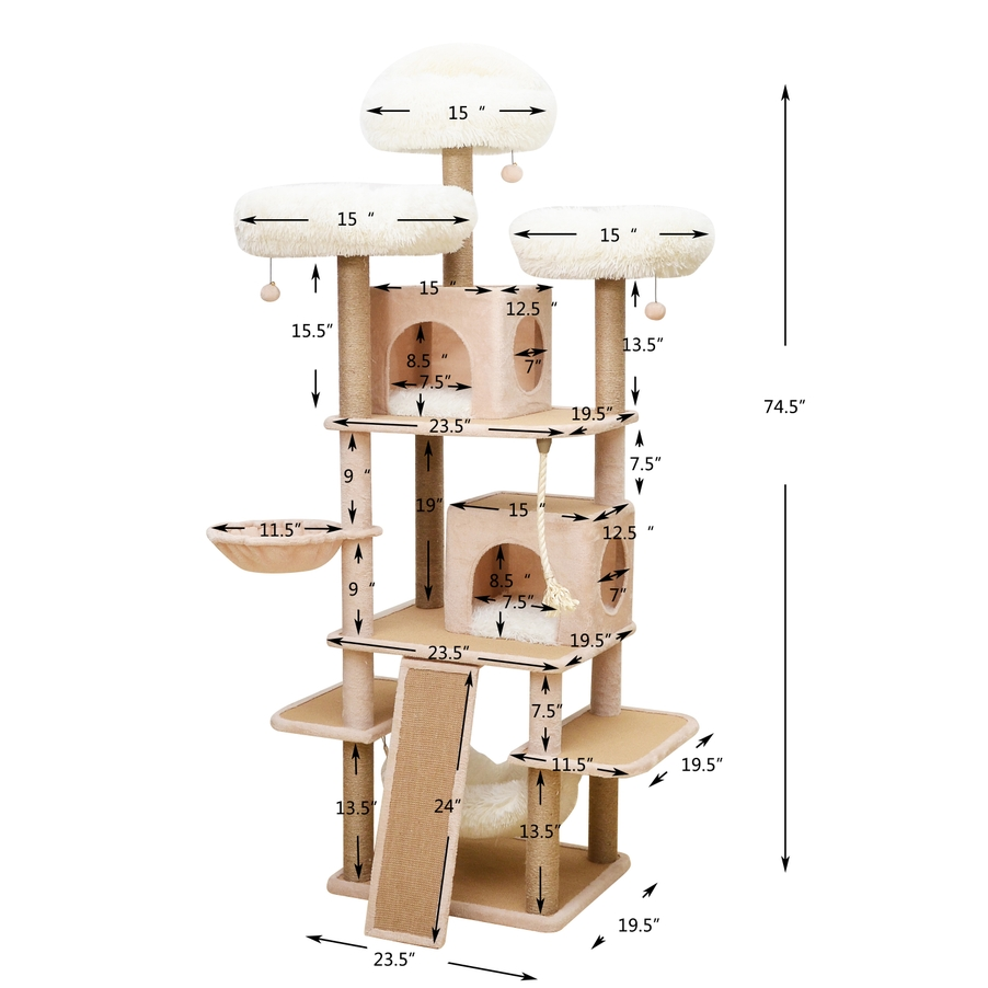 Castle 8-Level cat tree