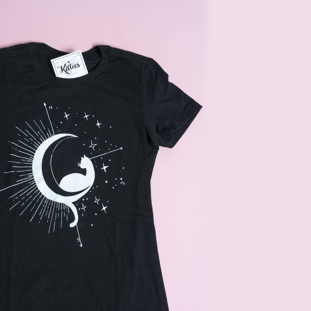 Moon & Stars Cat t-shirt