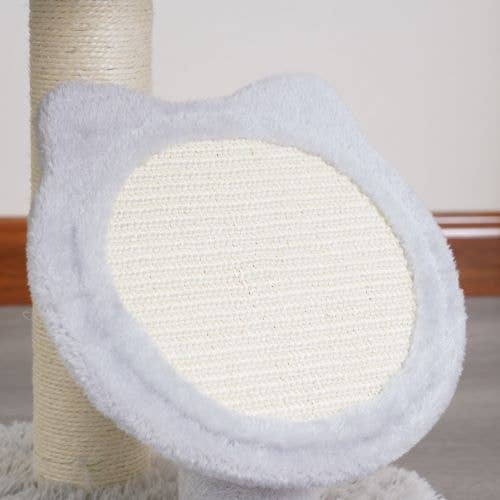 Rockview 3-level Shag Fur Cat Tree