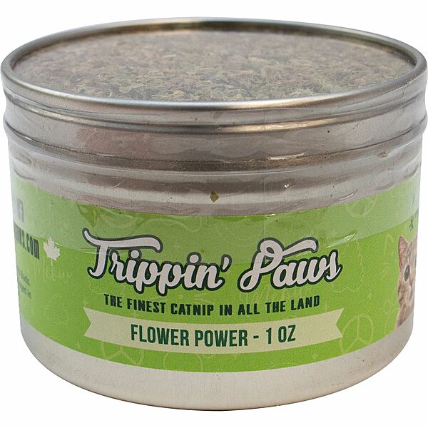 Flower Power Catnip Blend Tin