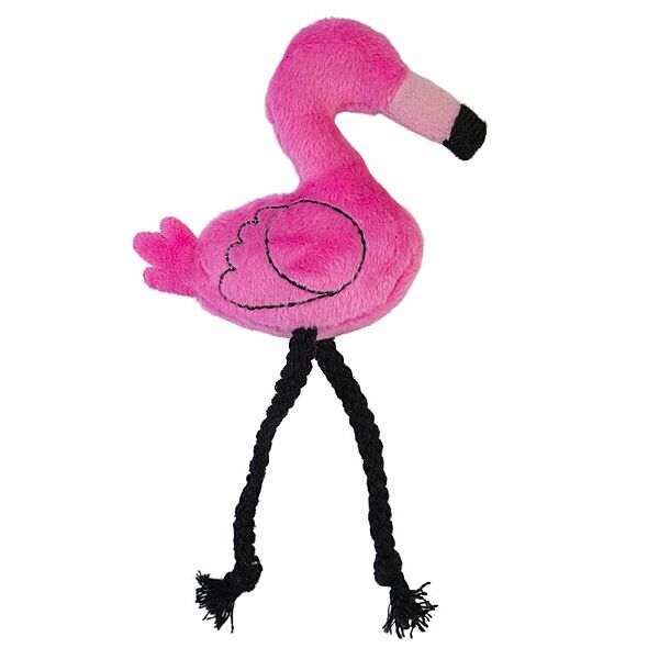 Flingin' Flamingo Catnip and Silvervine Cat Toy