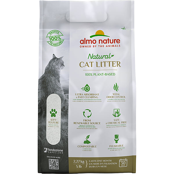Almo Nature Vegetable Fiber Cat Litter