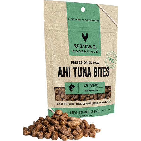 Vital Essentials Freeze-Dried Raw Ahi Tuna Bites