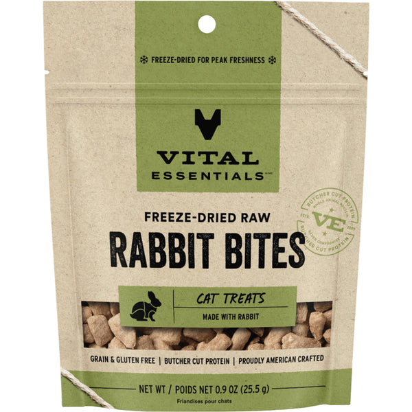 Vital Essentials Freeze-Dried Raw Rabbit Bites