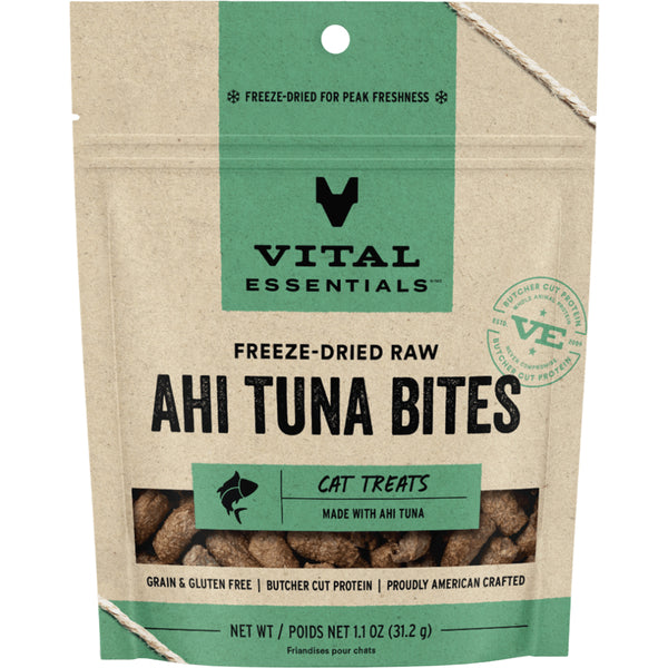 Vital Essentials Freeze-Dried Raw Ahi Tuna Bites