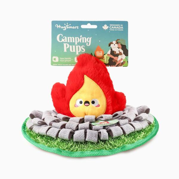 HugSmart Sniff 'n' Seek Campsite Snuffle Whisker Mat Slow Feeder ...
