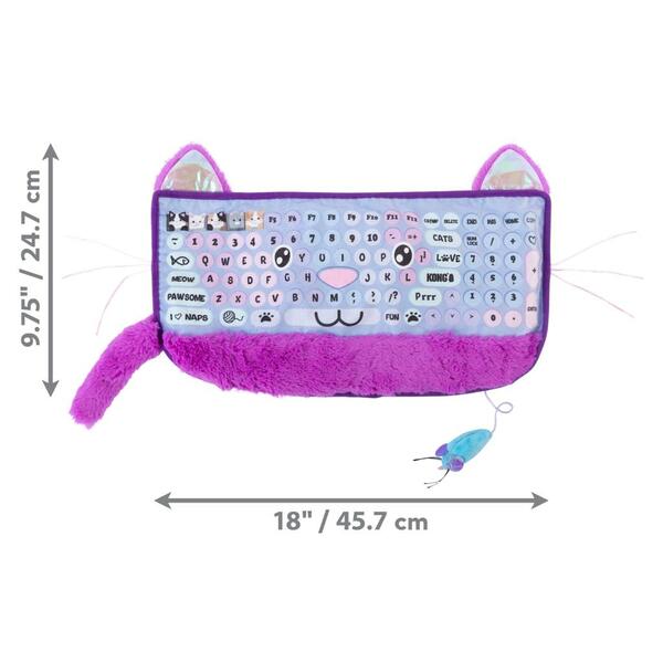 Comfort Key Heatable Play Mat Catnip Cat Toy Bed