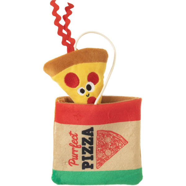 Purrfect Pizza Catnip Toy 2pc