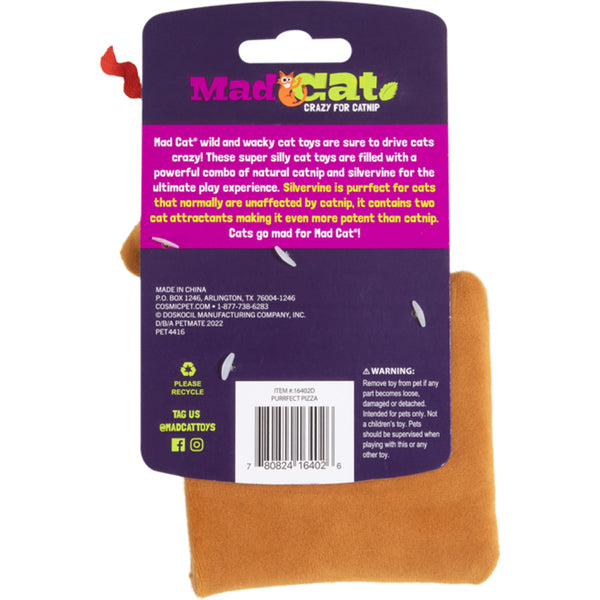 Purrfect Pizza Catnip Toy 2pc