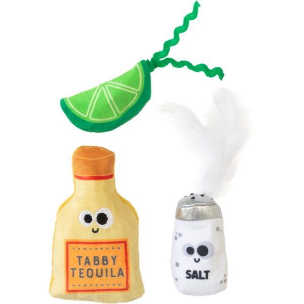 Tabby Tequila Catnip Toy 3pk
