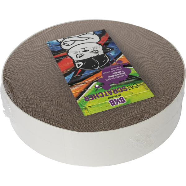 Bad Kitty Brand Scratch & Sit Cardboard Cat Scratcher Bed