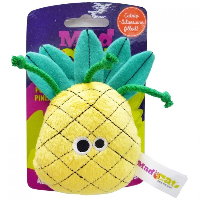 Purrfect Pineapple Catnip and Silvervine Cat Toy
