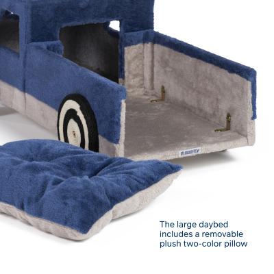 Prevue Pet Kitty-150 Blue Truck Cat Bed