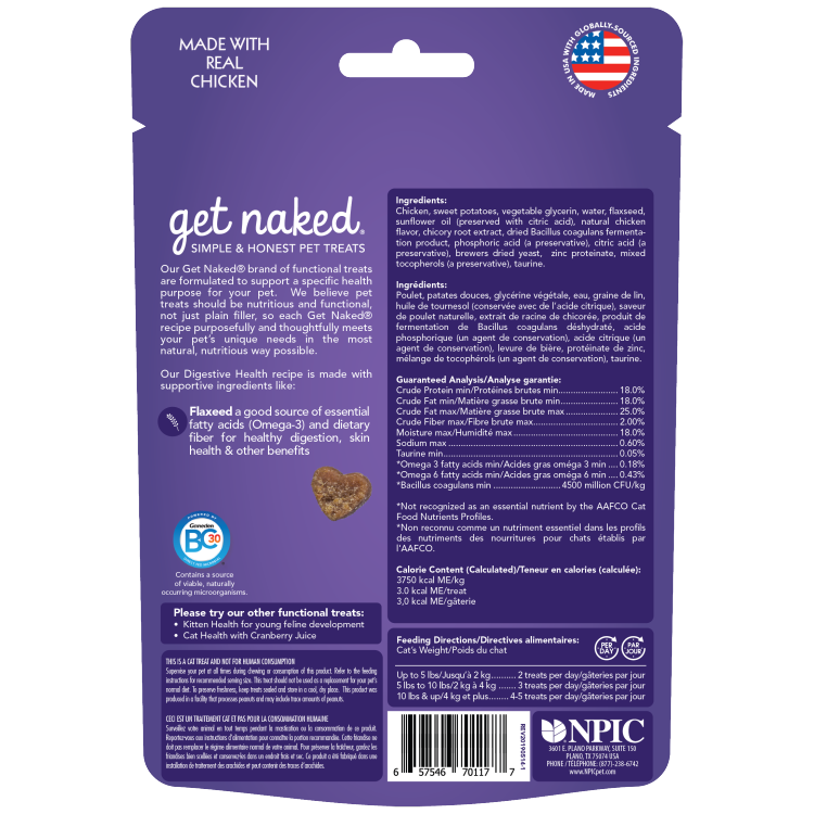 Get Naked digestive health GF treats