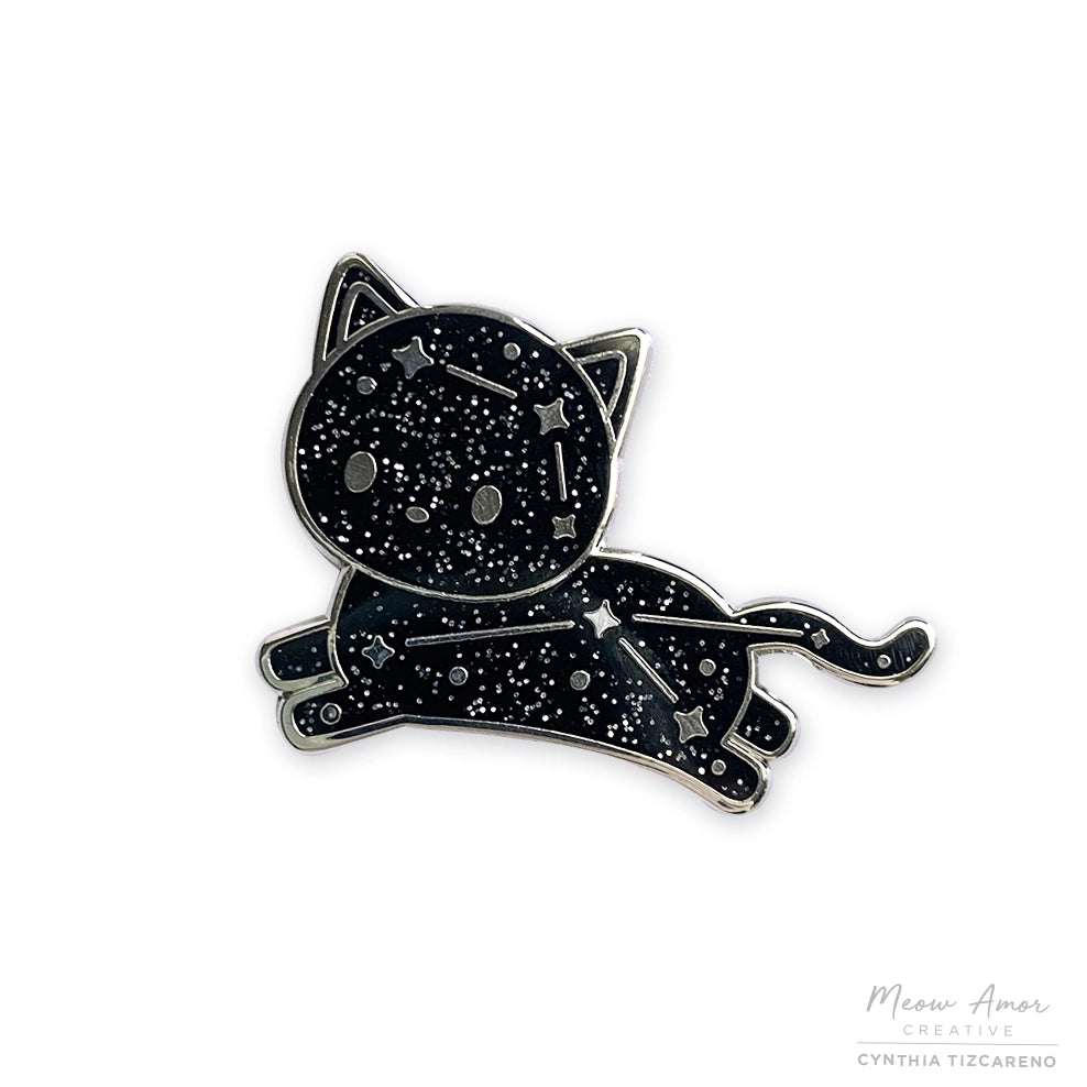 Constellation Cat enamel pin